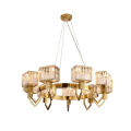 Huge Designed Lighting Hotel Engineering Modern Commercial Luxurious Crystal Chandelier